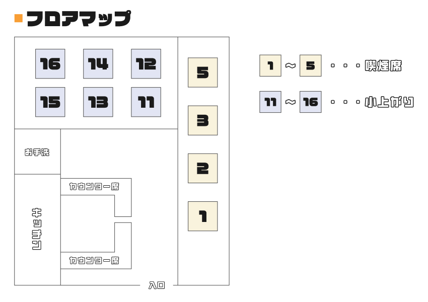 フロアマップ